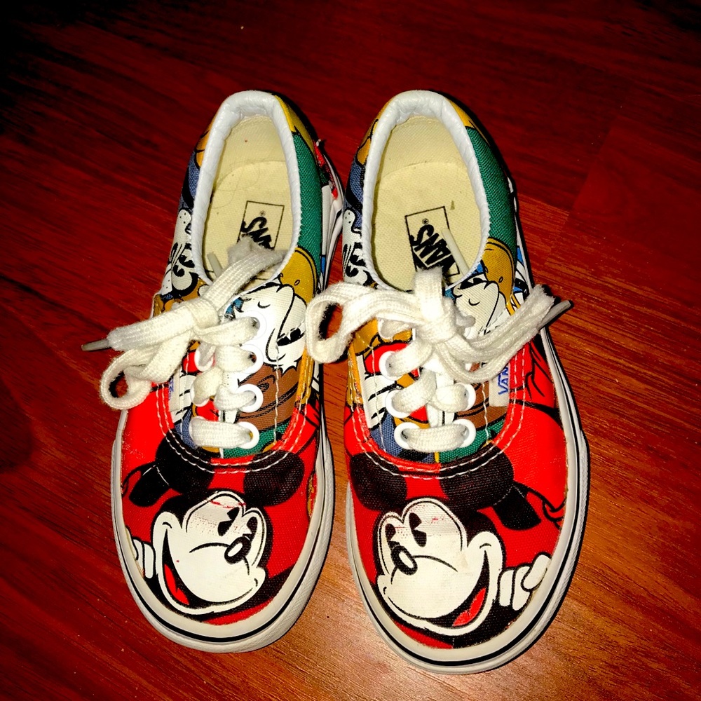 Rare Disney Mickey Vans
